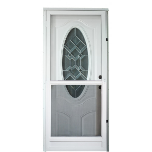 Cordell 925 Series Combination Door with Decorative Oval Window